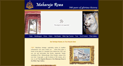 Desktop Screenshot of maharajrewa.com